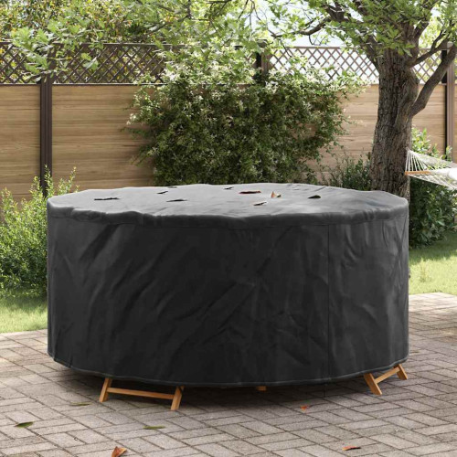 vidaXL Möbelöverdrag Svart 200 x 200 x 105 cm 210D Oxford Tyg