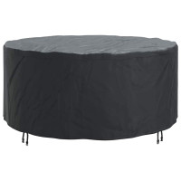 Produktbild för Möbelöverdrag Svart 200 x 200 x 105 cm 210D Oxford Tyg
