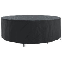 Produktbild för Möbelöverdrag Svart 279 x 279 x 71 cm 210D Oxford Tyg