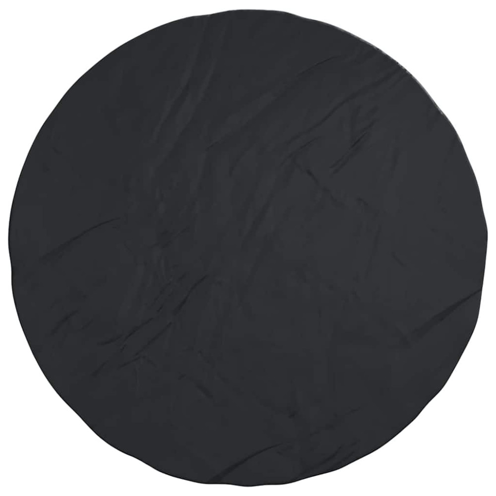 Produktbild för Möbelöverdrag Svart 279 x 279 x 71 cm 210D Oxford Tyg