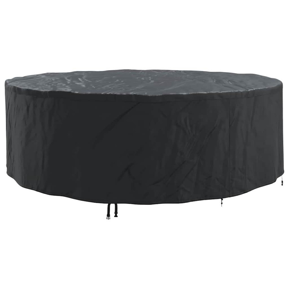 Produktbild för Möbelöverdrag Svart 279 x 279 x 105 cm 420D Oxford Tyg