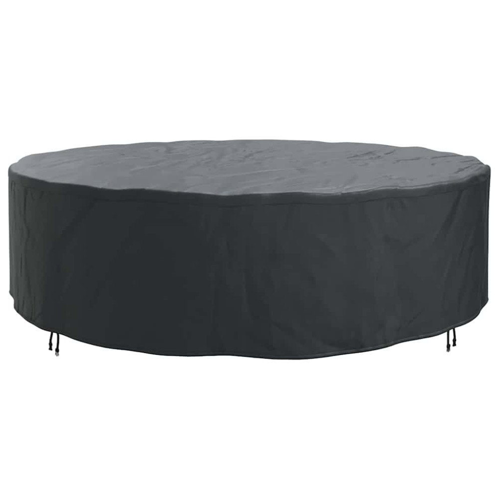 Produktbild för Möbelöverdrag Svart 320 x 320 x 85 cm 600D Oxford Tyg
