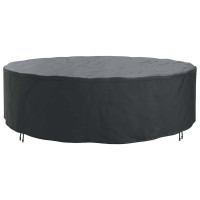 Produktbild för Möbelöverdrag Svart 320 x 320 x 105 cm 210D Oxford Tyg