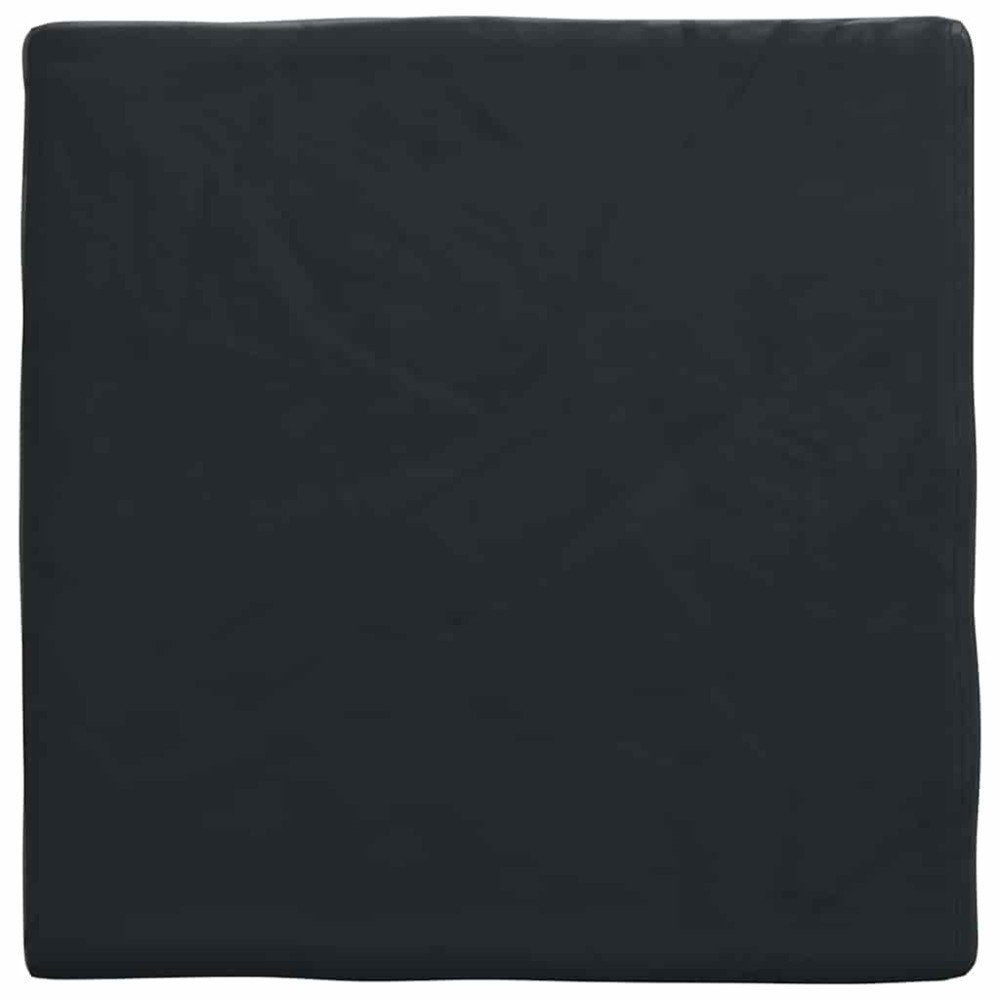 Produktbild för Bordskydd Enfärgad Svart 62 x 62 x 15 cm tyg