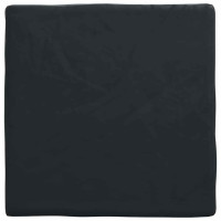 Produktbild för Bordskydd Enfärgad Svart 62 x 62 x 15 cm tyg