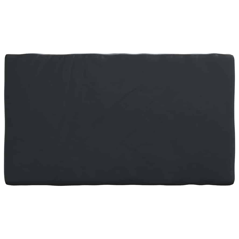 Produktbild för Bordskydd Enfärgad Svart 122 x 72 x 15 cm tyg