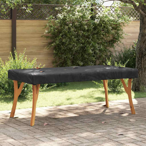 vidaXL Bordskydd Enfärgad Svart 162 x 92 x 15 cm tyg