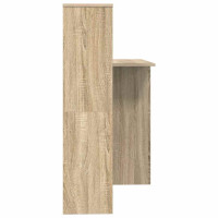 Produktbild för Skrivbord Sonoma-ek 131,5 x 50 x 106,5 cm Konstruerat trä
