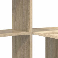 Produktbild för Skrivbord Sonoma-ek 131,5 x 50 x 106,5 cm Konstruerat trä