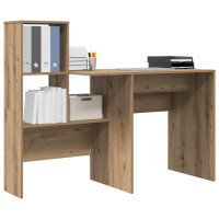 Produktbild för Skrivbord Artisan Ek 131,5 x 50 x 106,5 cm Konstruerat trä