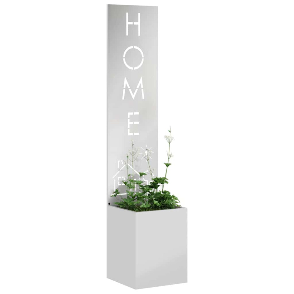 Produktbild för Trädgårds integritetsskärm Fiskfjäll Silver 32 x 32 x 150 cm