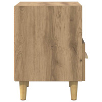 Produktbild för Nattduksbord Artisan Ek 40 x 35 x 47 cm Konstruerat trä