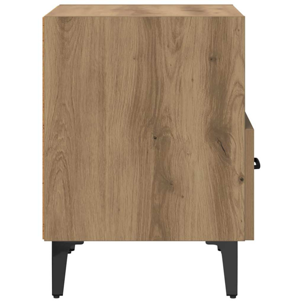 Produktbild för Nattduksbord Artisan Ek 40 x 35 x 47,5 cm Konstruerat trä