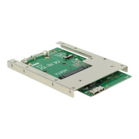 Produktbild för Delock Converter USB 3.0 > mSATA with 2.5″ Frame - kontrollerkort - mSATA - SATA 3Gb/s, USB 3.0
