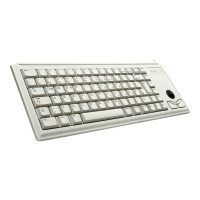 Produktbild för CHERRY Compact-Keyboard G84-4400 - tangentbord - tysk - ljusgrå Inmatningsenhet