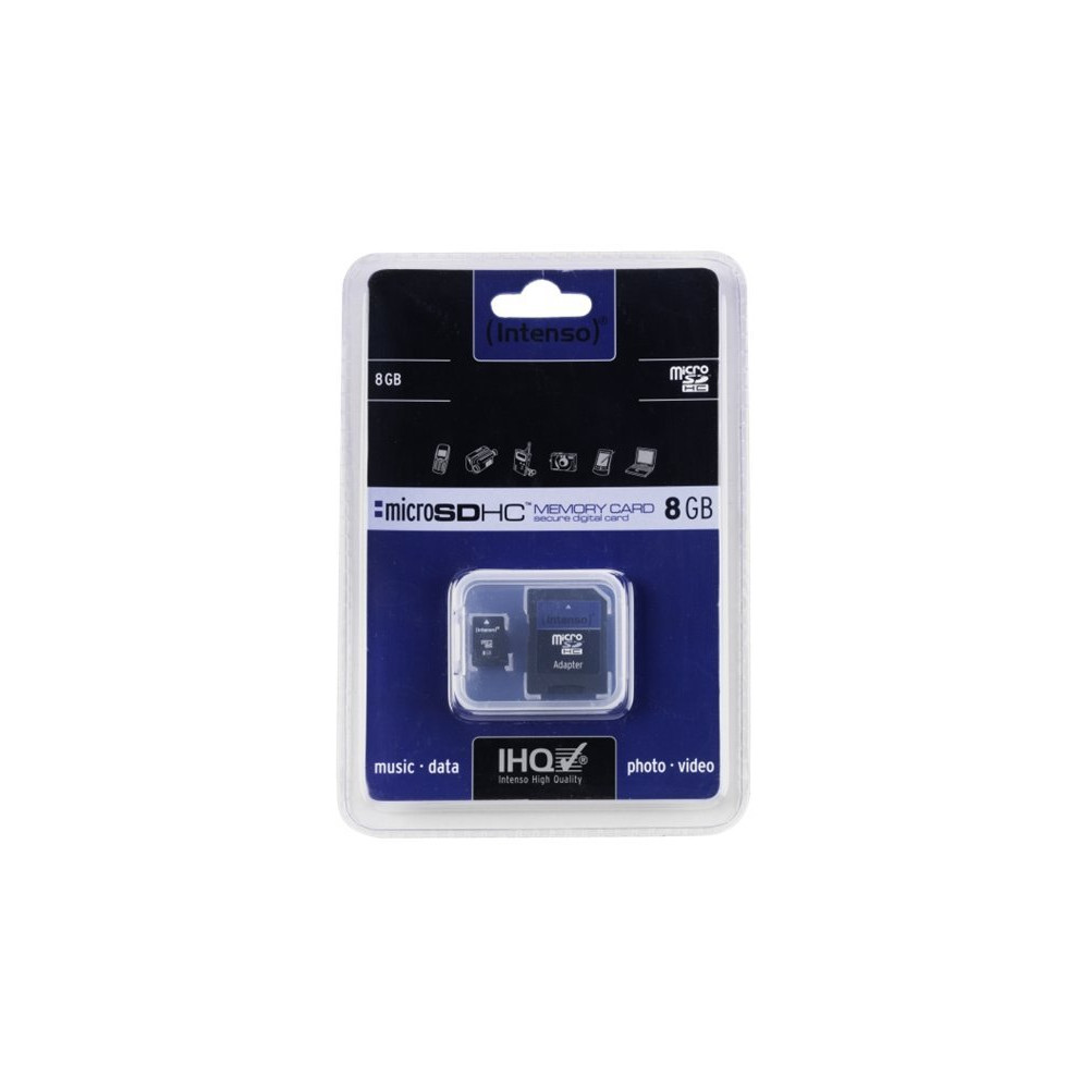 Produktbild för Intenso - flash-minneskort - 8 GB - SDHC
