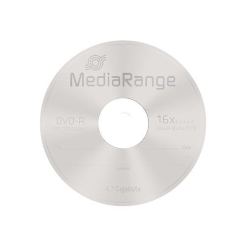 MediaRange MediaRange - DVD-R x 25 - 4.7 GB - lagringsmedier