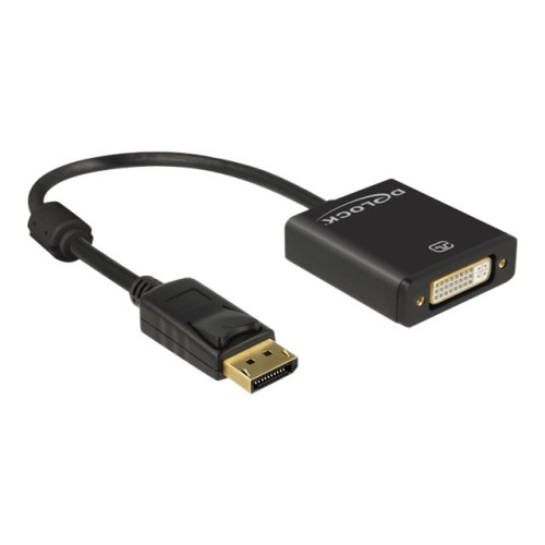 DeLOCK DisplayPort-adapter - 20 cm - Adaptrar & Hubbar