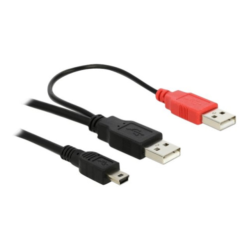 DeLOCK - USB-kabel - 1 m - Adaptrar & Hubbar