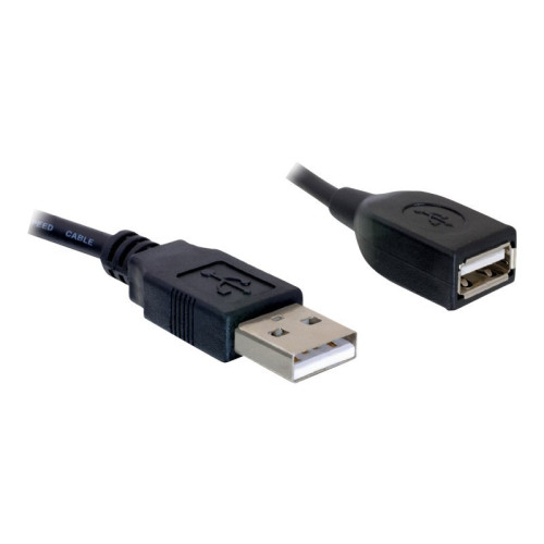 DeLOCK Extension cable USB 2.0 - USB-förlängningskabel - USB till USB - 15 cm - Övrigt inom Kablar & Kontakter