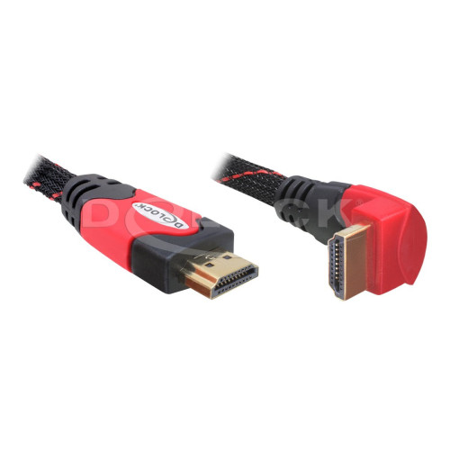 DeLOCK High Speed HDMI with Ethernet - HDMI-kabel med Ethernet - 5 m - Bildkablar