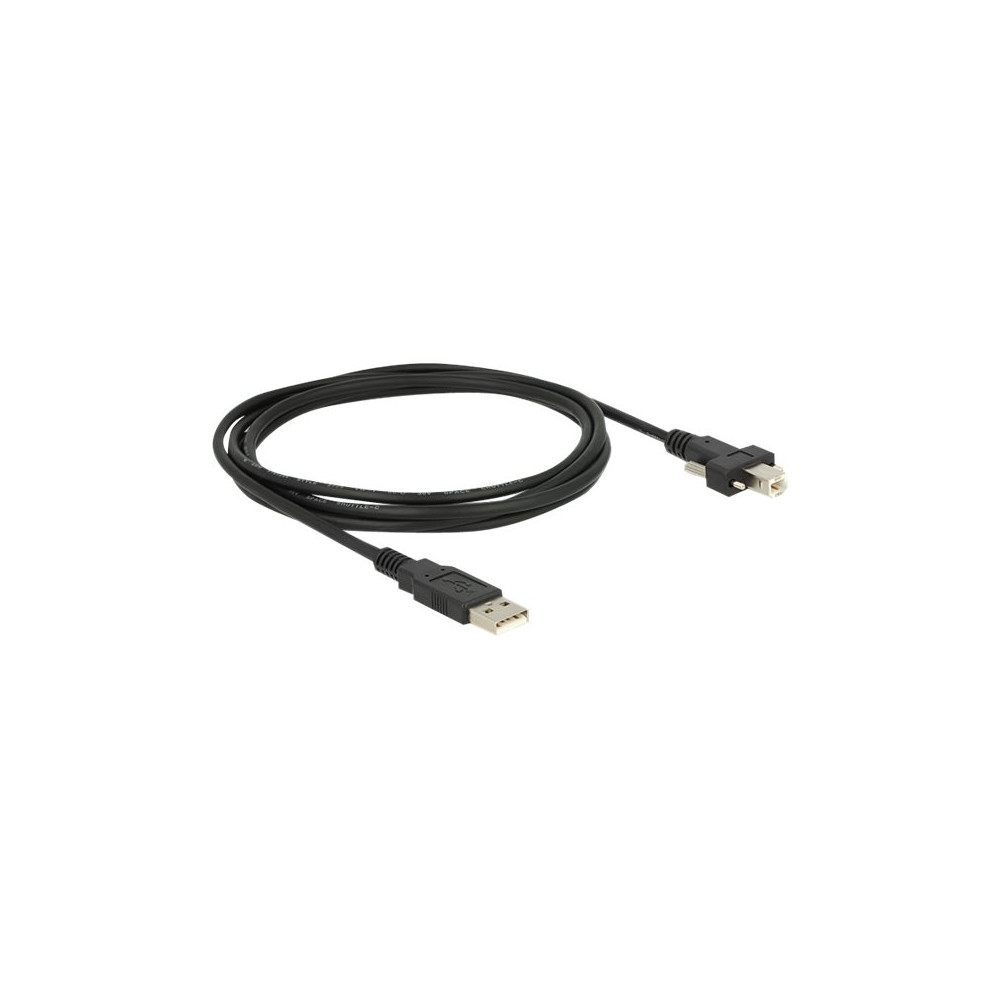 Produktbild för Delock - USB-kabel - USB typ B till USB - 2 m