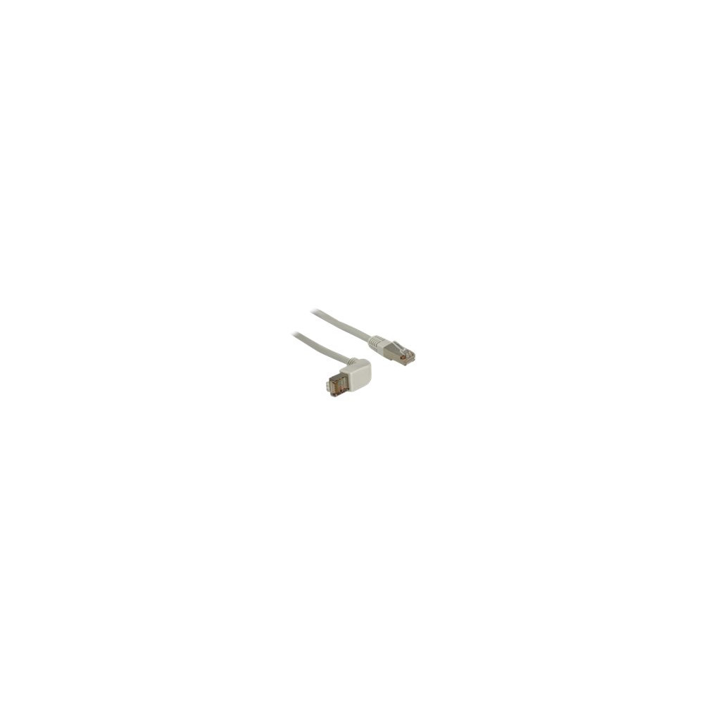 Produktbild för Delock patch-kabel - 50 cm - grå