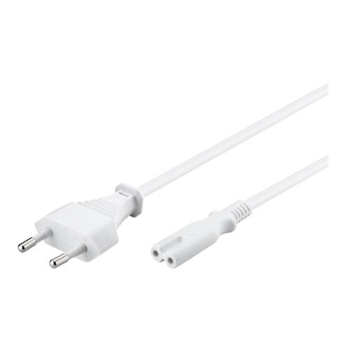 Goobay goobay - strömkabel - Eurokontakt till power IEC 60320 C7 - 1.8 m
