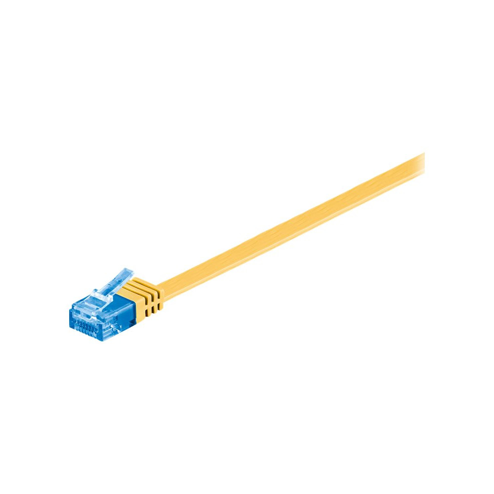 Produktbild för goobay patch-kabel - 2 m - gul