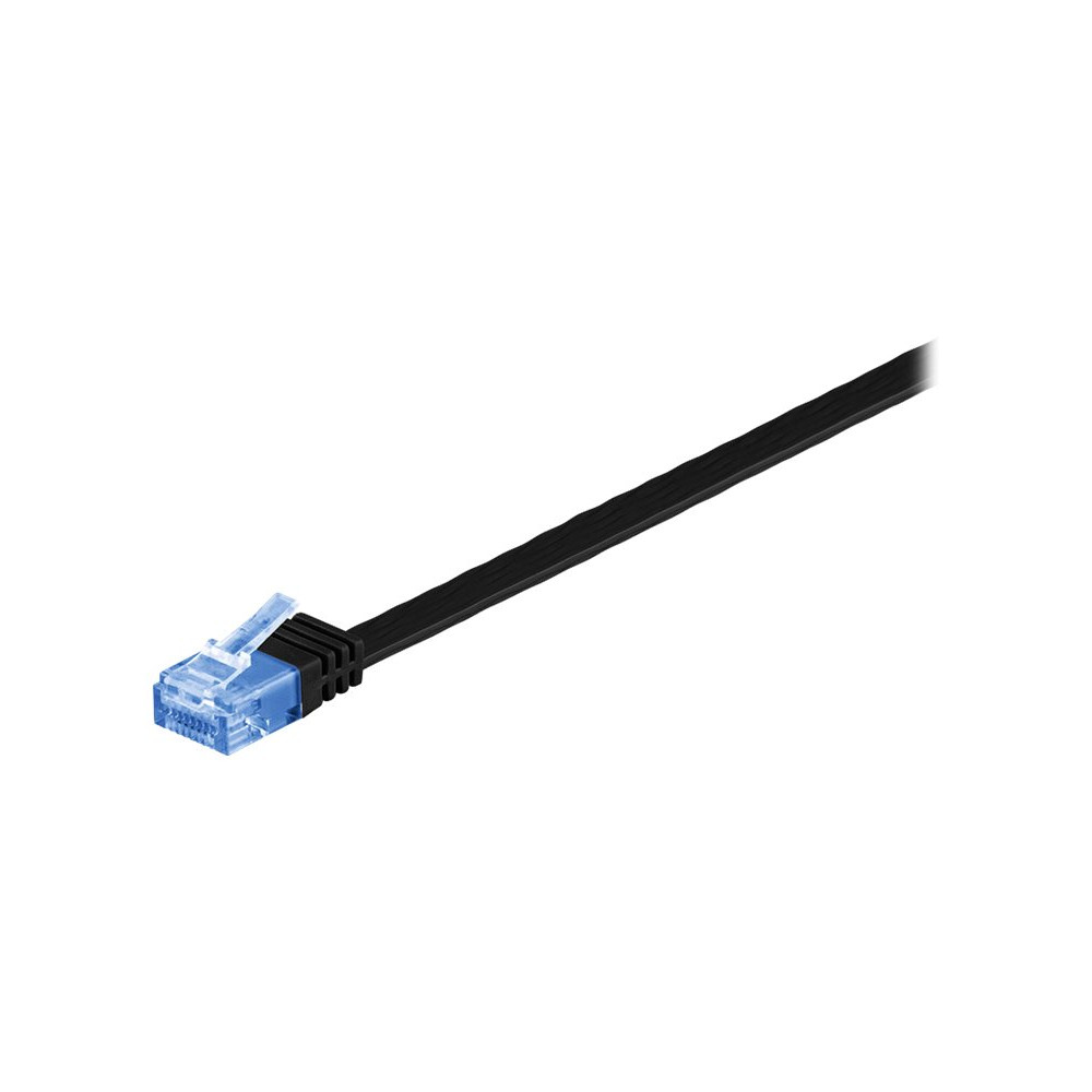 Produktbild för goobay patch-kabel - 7 m - svart