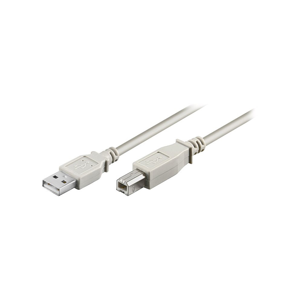 Produktbild för goobay - USB-kabel - USB typ B till USB - 1.8 m