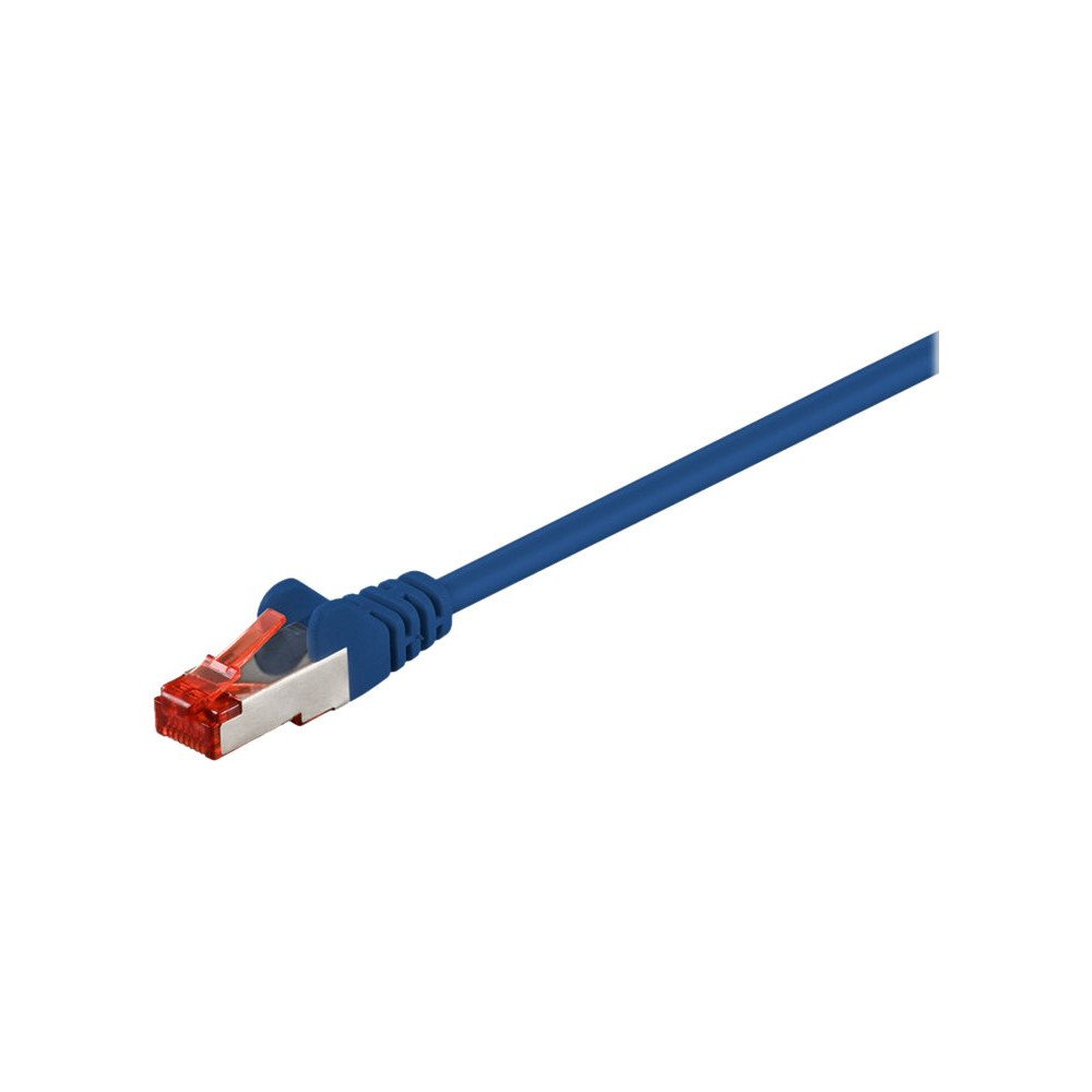 Produktbild för goobay patch-kabel - 7.5 m - blå