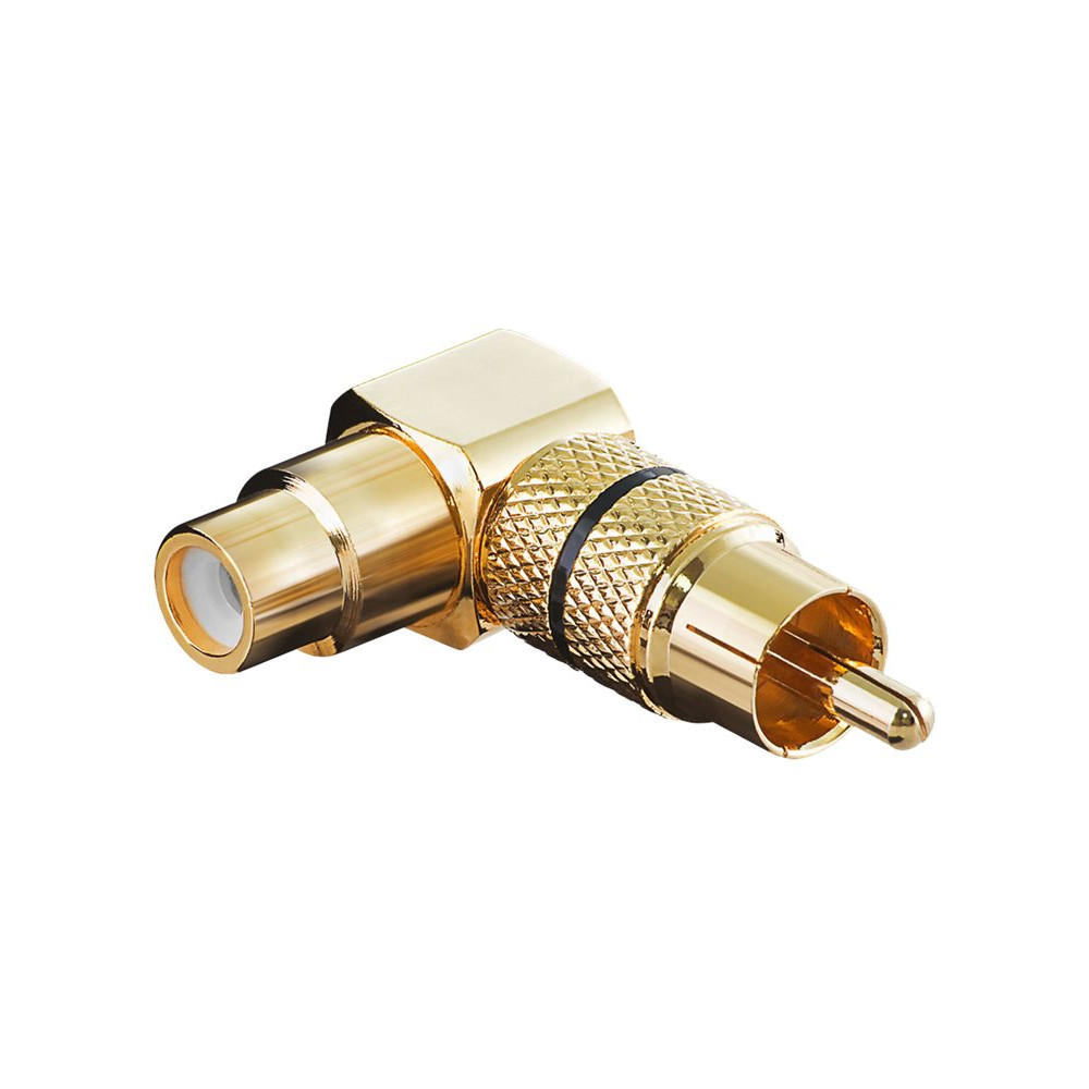Produktbild för goobay A 196 B - högervinklad adapter