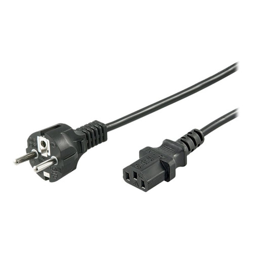 Goobay goobay NK 106 S - strömkabel - power IEC 60320 C13 till power CEE 7/7 - 2 m