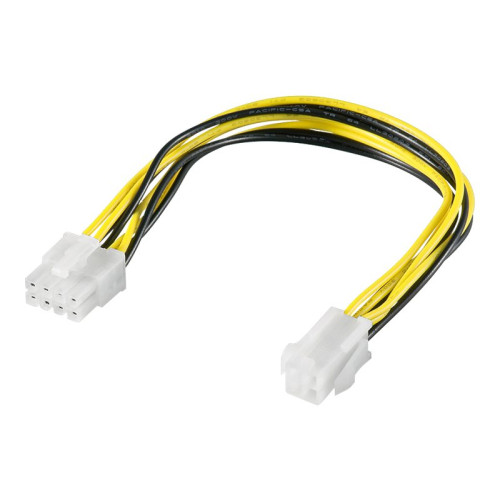 Goobay goobay - strömadapter - effekt P4 till ström, 8 pin +12 V - 24 cm