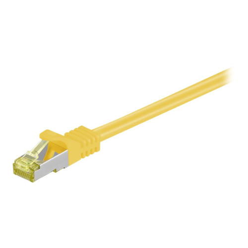 Goobay goobay patch-kabel - 7.5 m - gul
