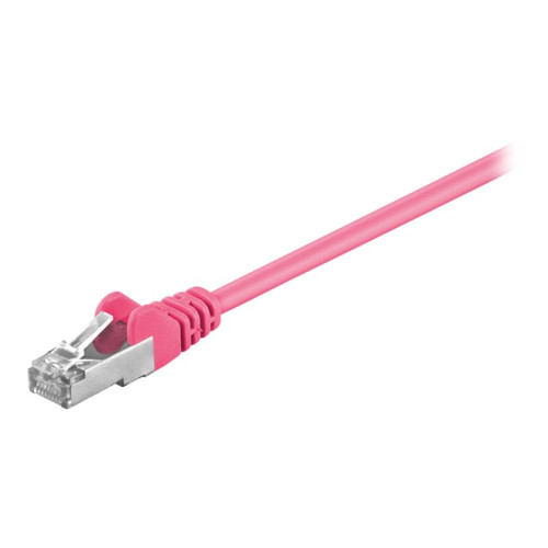Goobay goobay nätverkskabel - 25 cm - magenta