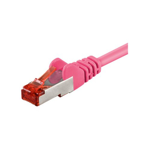 Goobay goobay nätverkskabel - 25 cm - magenta