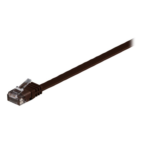 Goobay wentronic patch-kabel - 5 m - brun