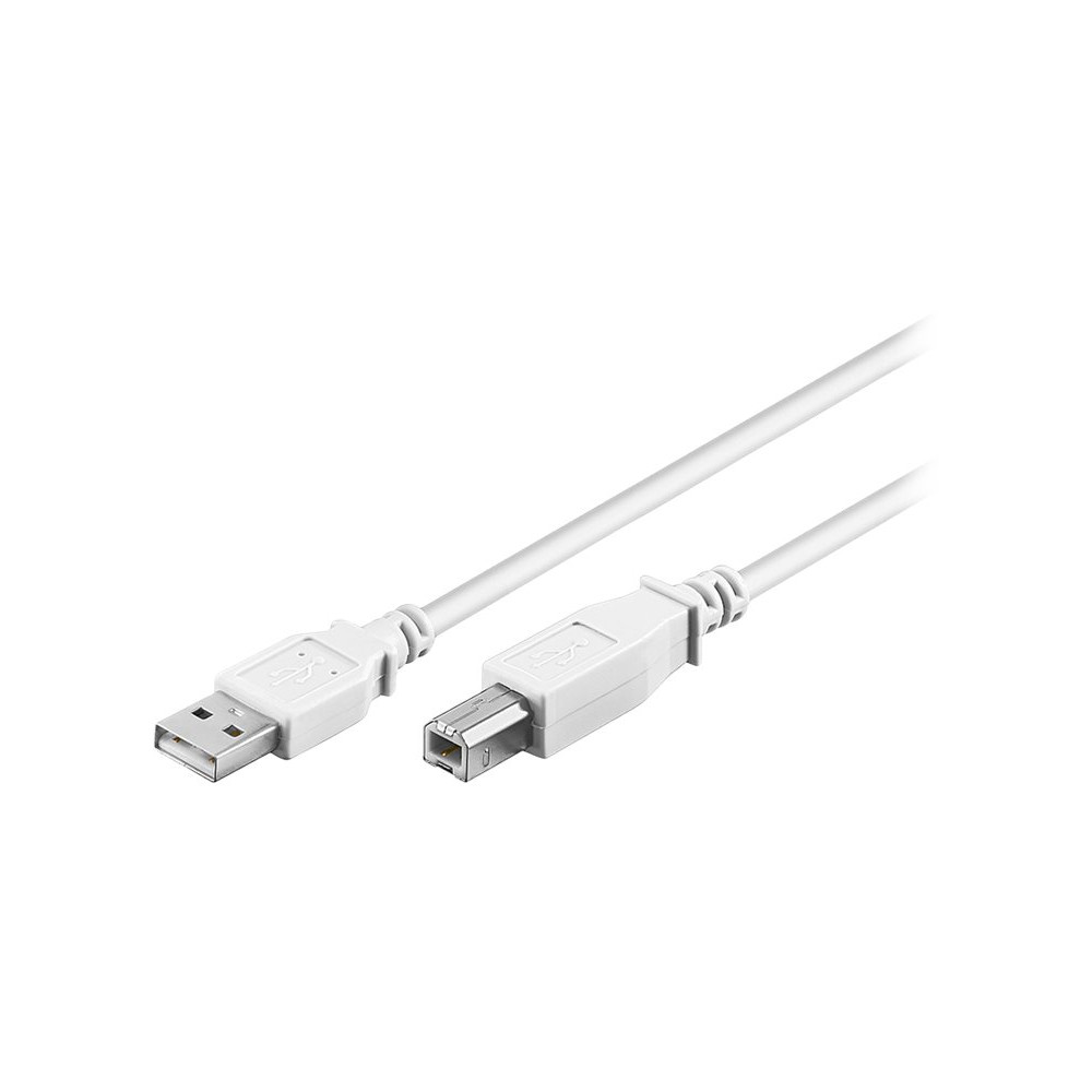 Produktbild för goobay - USB-kabel - USB typ B till USB - 1 m