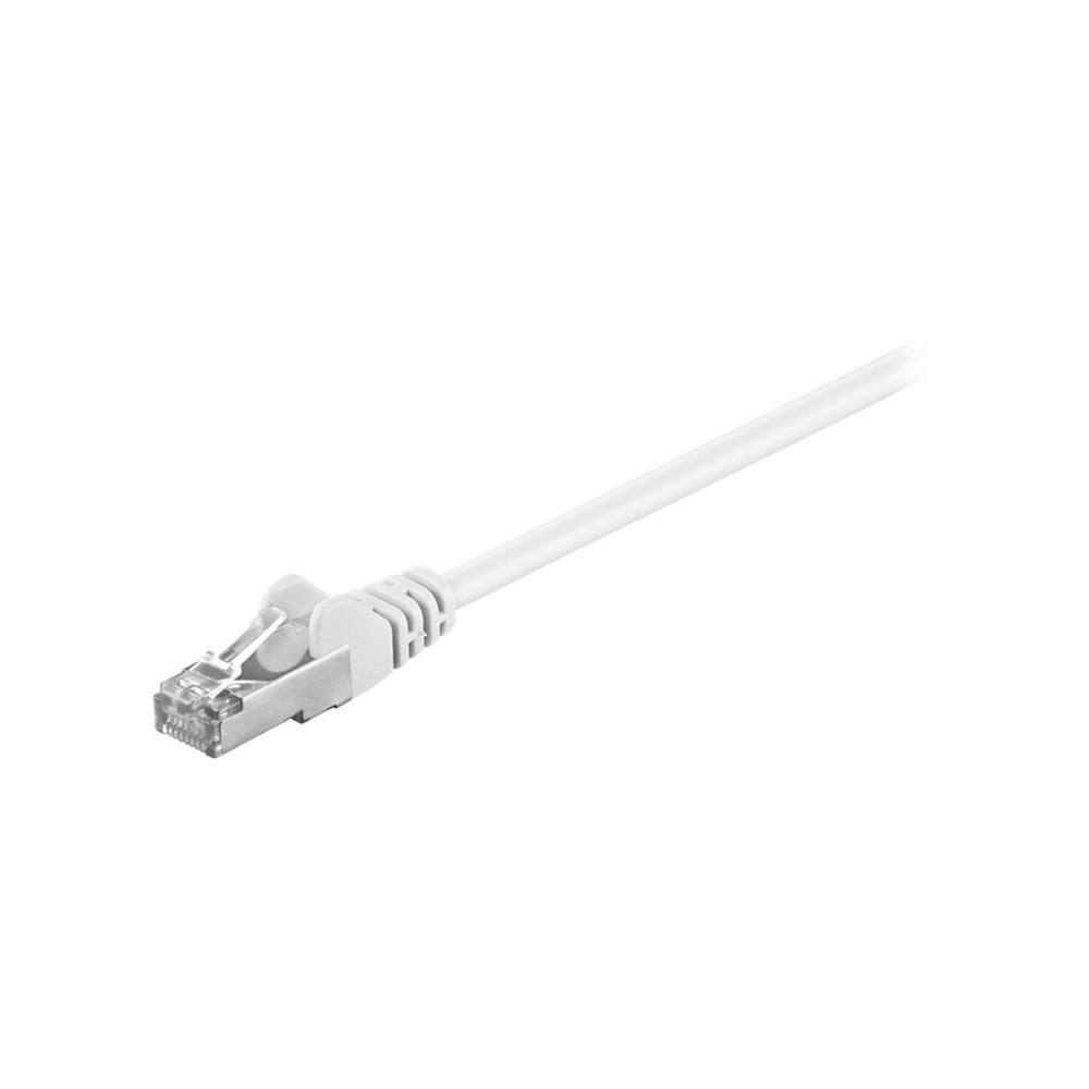 Produktbild för goobay patch-kabel - 50 cm - vit