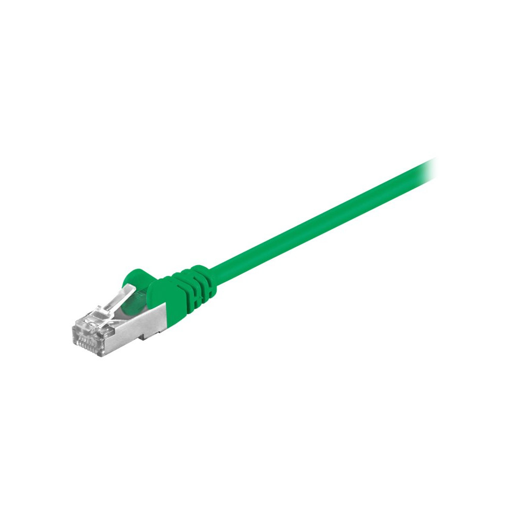 Produktbild för goobay patch-kabel - 50 m - grön