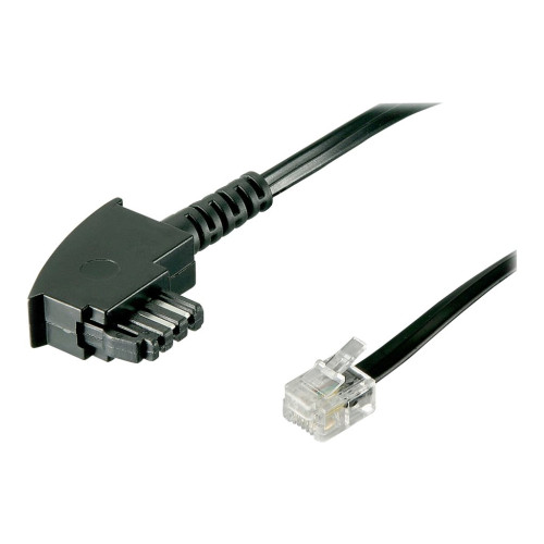 Goobay goobay telefonkabel - 3 m - svart