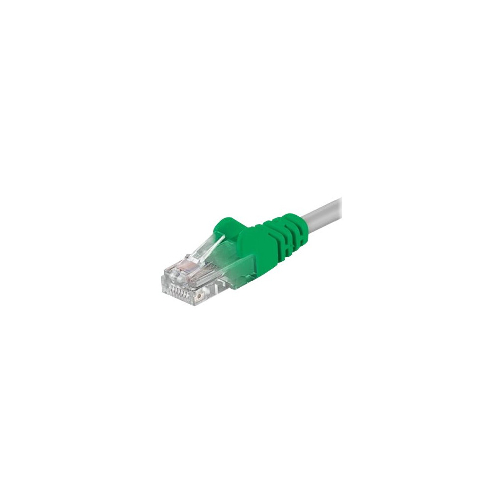 Produktbild för Mercodan patch-kabel - 2 m - grå