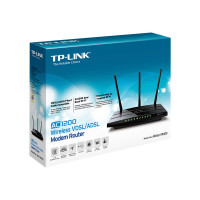 Produktbild för TP-Link Archer VR400 - trådlös router - DSL-modem - Wi-Fi 5 - skrivbordsmodell