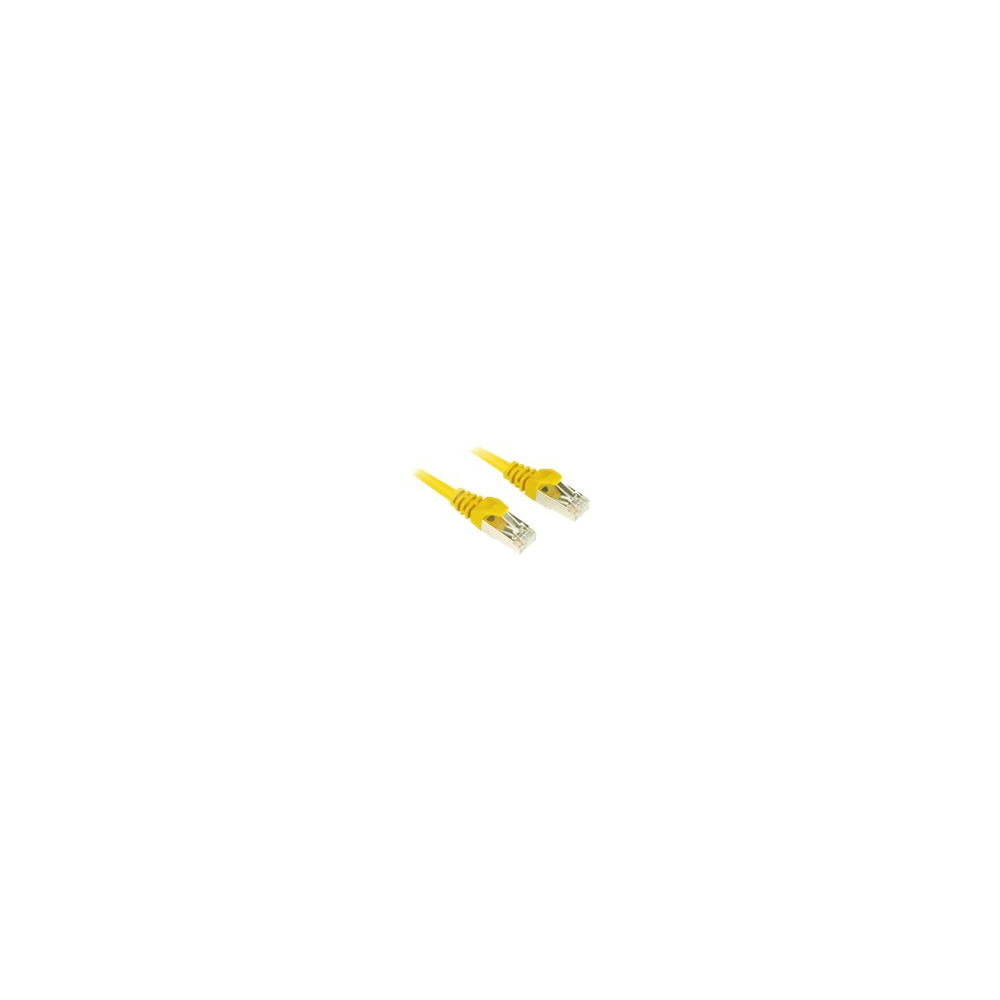 Produktbild för Sharkoon patch-kabel - gul