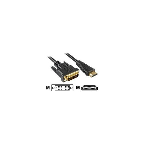Sharkoon Sharkoon adapterkabel - HDMI / DVI - 3 m