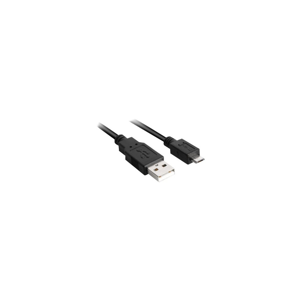 Produktbild för Sharkoon - USB-kabel - USB till mikro-USB typ B - 3 m