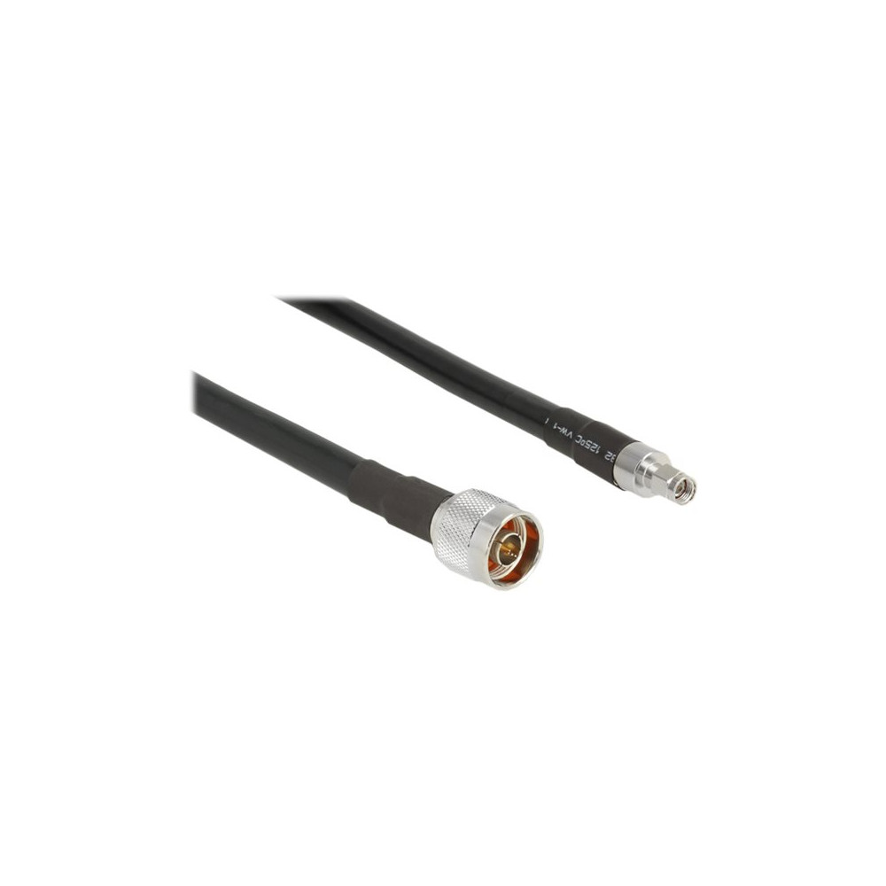Produktbild för Delock CFD400 LLC400 low loss - antennkabel - svart