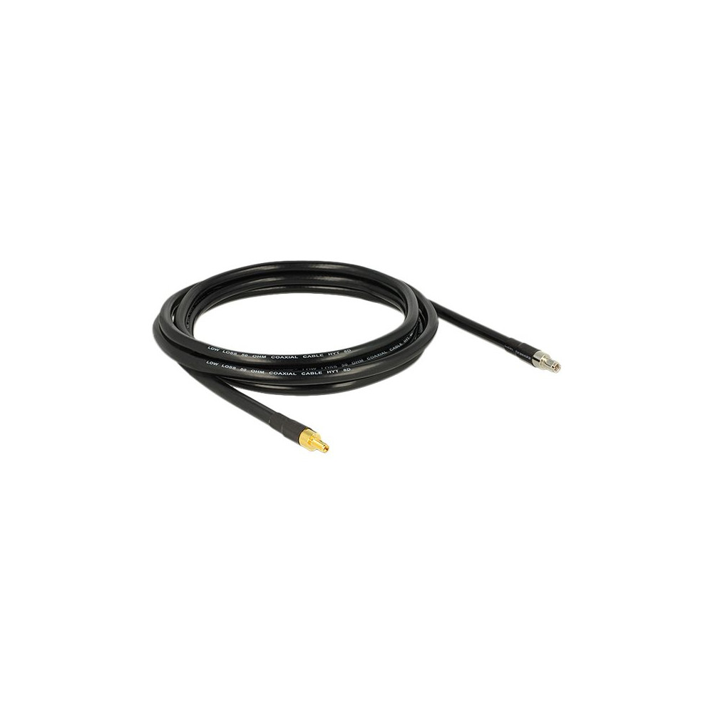 Produktbild för Delock antennkabel - RF - 3 m